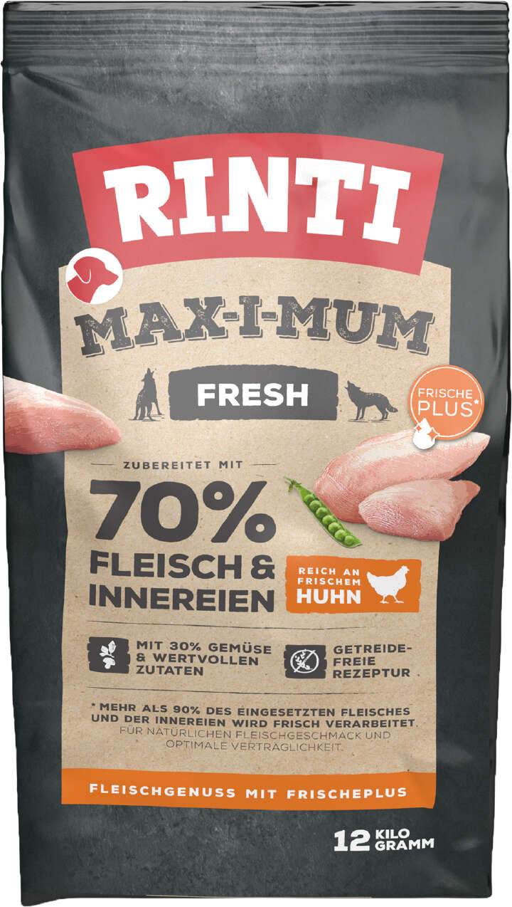 RINTI Hunde-Trockenfutter MAX-I-MUM Huhn